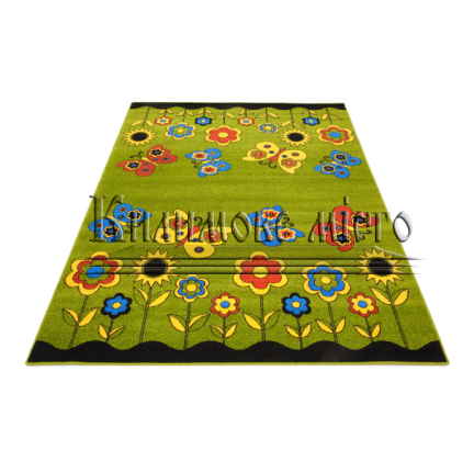 Child  carpet Weltom Weliro Rabatka Zielony - высокое качество по лучшей цене в Украине.